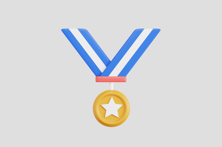 Preview: Hanging Gold Medal