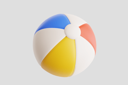 Preview: Colorful Beach Ball Summer