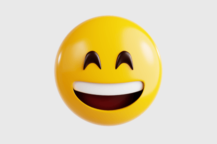 Aperçu: Emoji joyeux et riant
