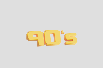 Preview: 90s Retro Style Text