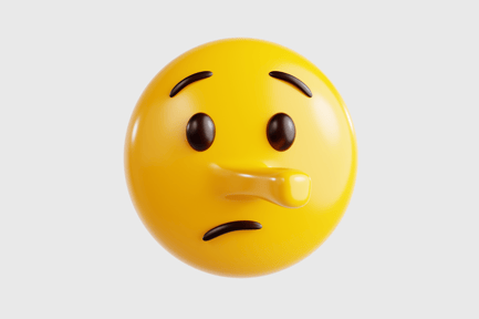 Preview: Worried Emoji Face