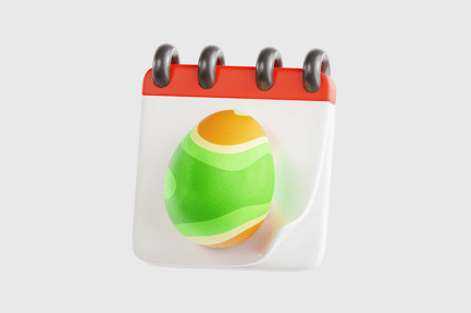 Preview: Easter Calendar Holiday