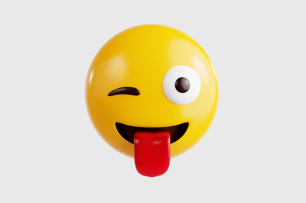 Preview: Wink Tongue Emoji
