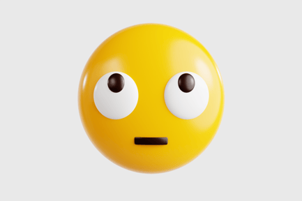 Preview: Confused Emoji Face