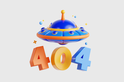Preview: 3D UFO 404 Error