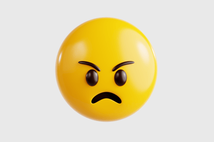 Preview: Frowning Emoji Face