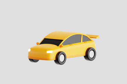 Preview: Yellow Sports Car