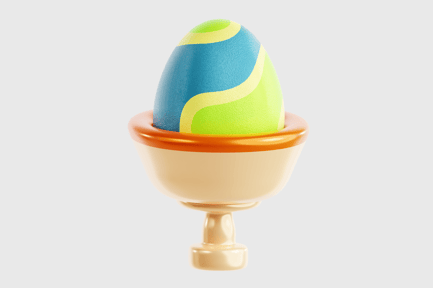 Preview: Easter Egg Cup Decoration