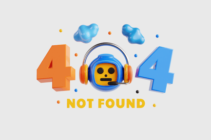Preview: 3D 404 Not Found Error