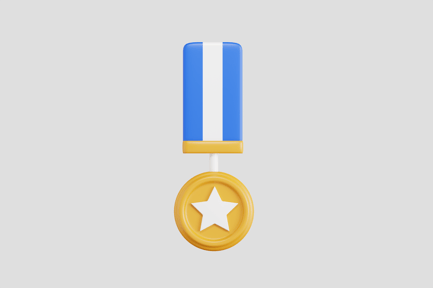 Preview: Round Gold Medal
