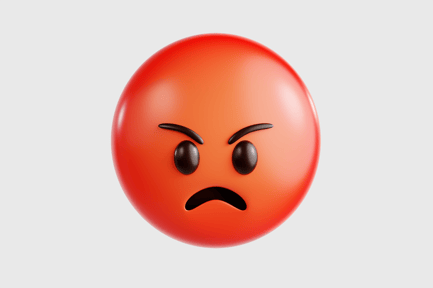 Preview: Angry Emoji Face