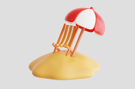 Preview: Beach Chair Summer Vacation