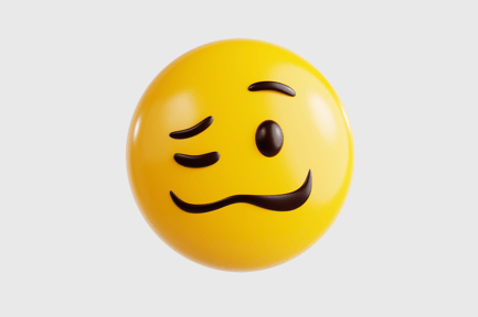 Aperçu: Visage Emoji confus
