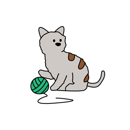 Cat Playing