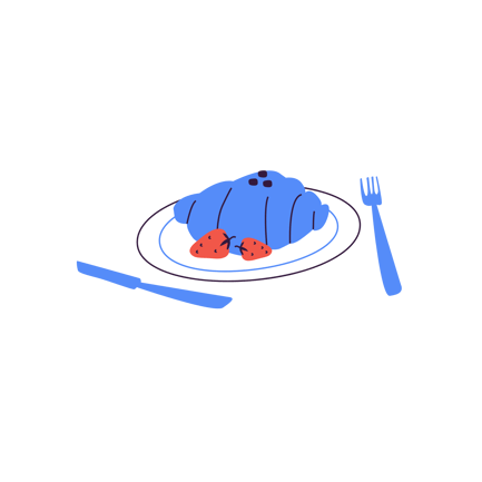 Croissant Dessert
