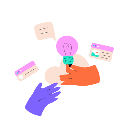 Creative Idea Generation with Light Bulb