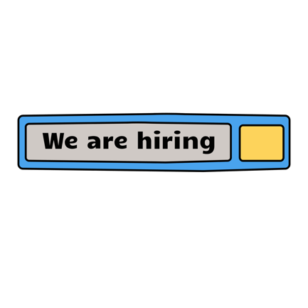 We Are Hiring