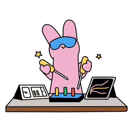 Tests im Labor