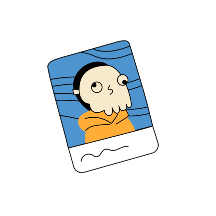 Animated Guy Avatar Profile Picture