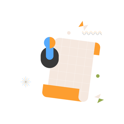 Geometric Data Chart Animation