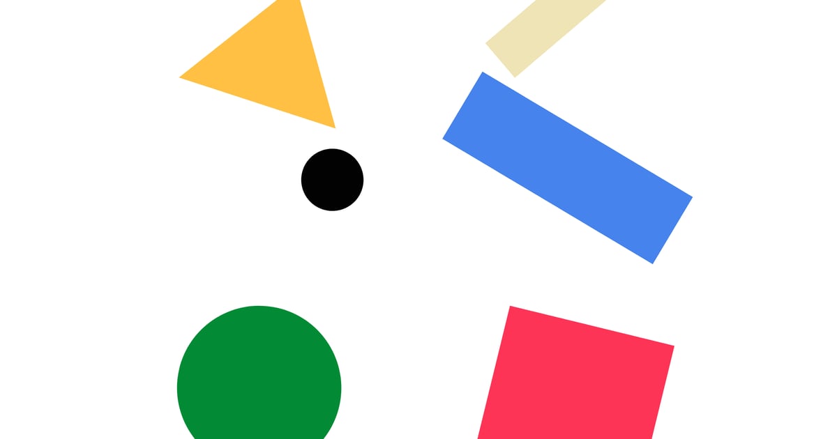 Dynamic Floating Geometric Shapes Animation, Illustrations ft ...