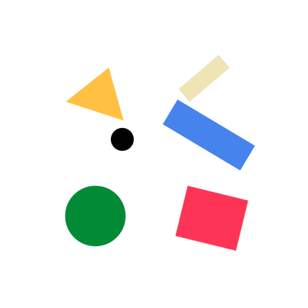 Dynamic Floating Geometric Shapes Animation