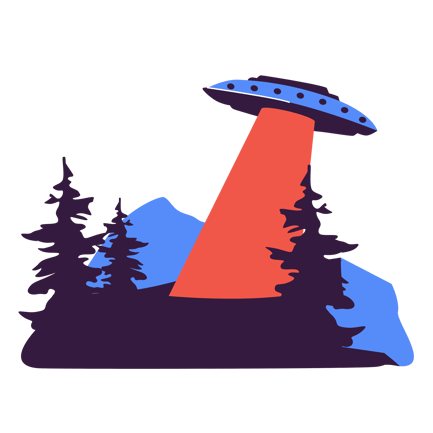 UFO Hovering
