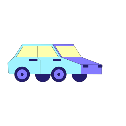 Cartoon Car Illustration