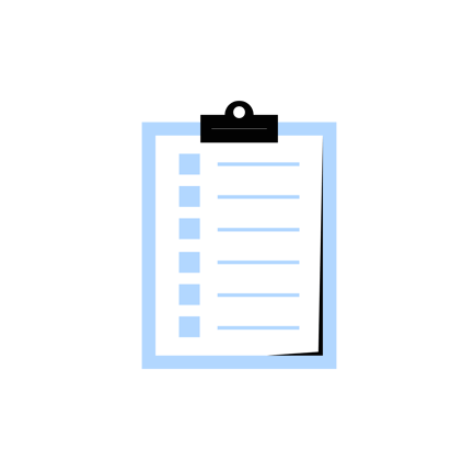 Checklist On Clipboard