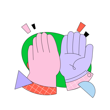 High Five Celebration