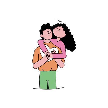 Romantic Embrace