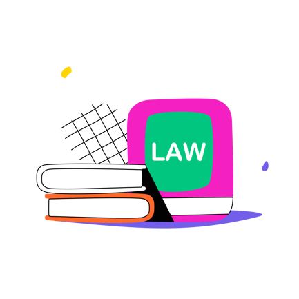 Law Book Illustration