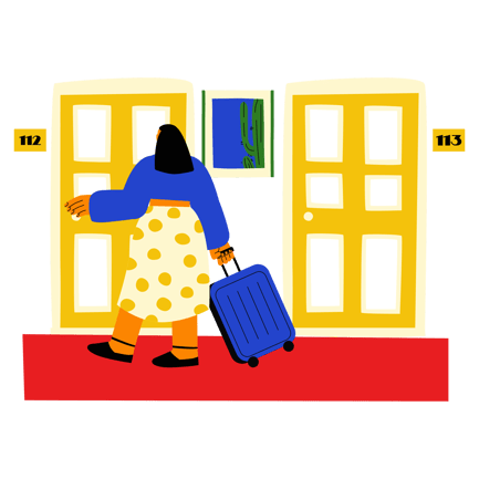 Hotel Room Check-In