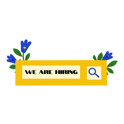 We Are Hiring