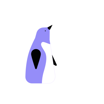Stylized Penguin