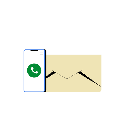 Omnichannel Customer Service Flat Illustration