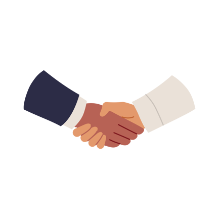 Handshake Agreement Illustration