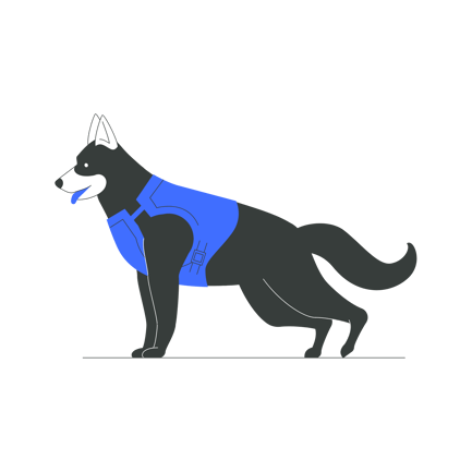 Guard Dog Illustration