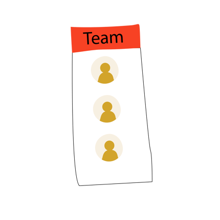 Überblick über die Teammitglieder