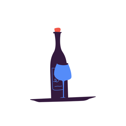 Wine and Glasses