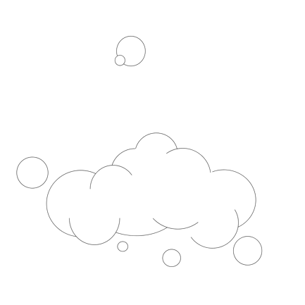 Bubbles And Cloud