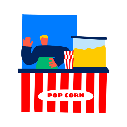 Popcorn-Stand
