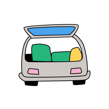 Packed Car