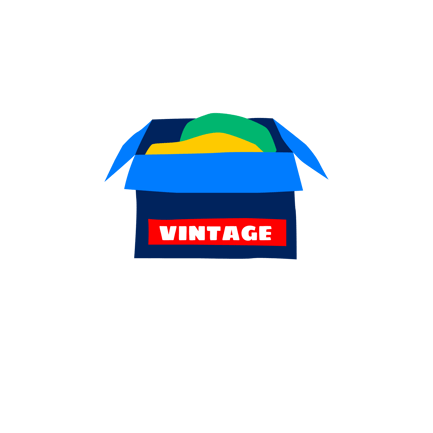 Vintage-Kleiderbox