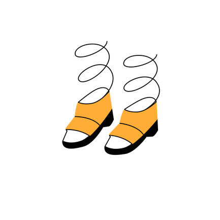 Butterfly Heels