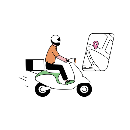Moped Delivery