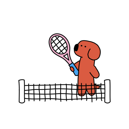 Tennisspiel