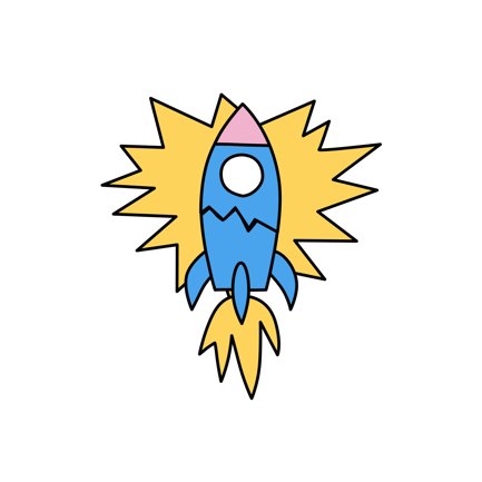 Kaputte Rakete