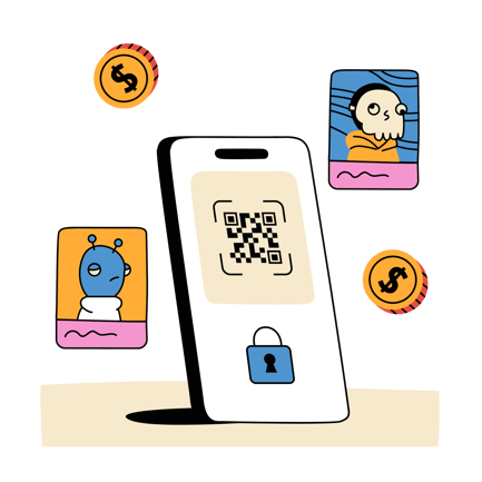 Nft Access Control with Qr Code and Digital Assets