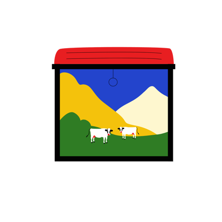 Rural Countryside View